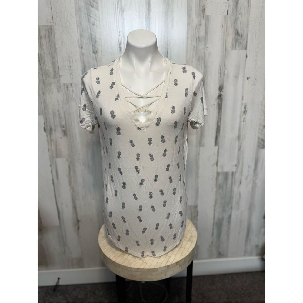 Zoe + Liv pineapple shirt